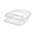 CAIXA PARA DOCE QUADRADA G 650 200ML C/300 UNIDADES - Imagem 1