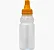 BISNAGA PLASTICA TRANSPARANTE TAMPA AMARELA PARA MEL 200ML C/10 UND - Imagem 3