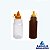 BISNAGA PLASTICA TRANSPARENTE TAMPA AMARELA PARA MEL 350ML C/10 - Imagem 3