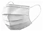 MASCARA TNT TRIPLA BRANCA C/ ELASTICO CAIXA C/50 UN - Imagem 1