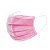 MASCARA TNT TRIPLA ROSA C/ ELASTICO C/50 UN - Imagem 1