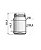 KIT POTE MADRI 185ML COM TAMPA 58 BRANCA C/ 24 UNIDADES - Imagem 4