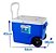CAIXA TERMICA COLEMAN 38LT AZUL ROYAL COM 2 RODINHAS - Imagem 1