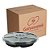 G 550 BANDEJA C/DIVISORIAS BASE PRETA C/50 UNIDADES 235X40 - Imagem 1