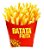 CX BATATA FRITA GRANDE VERMELHA C/50 - Imagem 1