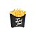 CX BATATA FRITA PEQUENA PRETA C/50 - Imagem 2