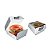 CX HAMBURGUER BRANCO H1 C/50 UNIDADES - Imagem 1