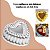 FORMA BALLERINE CORACAO JACQUE M 18,3X6CM - Imagem 1