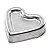 FORMA BALLERINE CORACAO G 22,5X25X7CM ALUMINIO - Imagem 2