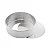 FORMA REDONDA FUNDO FALSO 20,5X10CM ALUMINIO - Imagem 3
