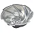 FORMA BOLO VULCAO G 21X8,5CM ALUMINIO - Imagem 2