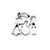 JOGO NATALINO 8,5X1,5CM INOX CONTEM 6 UND - Imagem 2