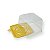 G 50Q TORTA MEDIA QUADRATTA TAMPA ALTA BASE DOURADA C/25 - Imagem 1