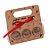 MALETA BLISTER 3 DOCES AMOR DOCE C/10 UND 13X13X3,5CM - Imagem 1