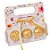 MALETA BLISTER 3 DOCES TUDO COM AMOR C/10 UND 13X13X3,5CM - Imagem 1