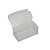 CAIXA CRISTAL 2 DOCES TRANSPARENTE C/10 UND 4X8X4CM - Imagem 1