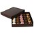 CAIXA PARA TRANSPORTE 25 DOCES MARROM C/10 UND 4X19X19 - Imagem 1