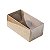 CAIXA KRAFT TAMPA TRANSP 2 DOCES C/10 UND 4X8X4CM - Imagem 1