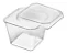 POTE QUADRADO 250ML C/20 UNIDADES - Imagem 2