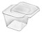 POTE QUADRADO 250ML C/20 UNIDADES - Imagem 2