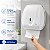 DISPENSER PAPEL TOALHA INTERFOLHADO VELOX BRANCO PAREDE - Imagem 3