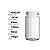KIT 24 POTE AZ 200 BAIXO 350 ML C/ TAMPA 63 BRANCA - Imagem 3