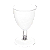 TAÇA PIT-170 TRANSPARENTE C/5 UND - Imagem 1