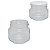 POTE PATE 122ML POTE E TAMPA METAL 58 BRANCA COM 6 UNIDADES - Imagem 2