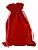 SACO AVELUDADO VERMELHO 13X18CM PACOTE C/10 UNIDADES - Imagem 4