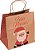 SACOLA ECO KRAFT FELIZ NATAL 32X28X18CM PCT C/10 UND - Imagem 2