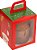 CAIXA SOFT PANETONE COM VISOR NOEL C/5 UND 16X13,5X13,5CM - Imagem 2