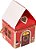 CAIXA CASINHA MINI PANETONE CIDADE DO NATAL C/10 UND 17X10X10M - Imagem 1