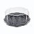 G 32F TORTA MINI FLOWER MEDIA 750GR BASE PRETA C/100 UND - Imagem 3