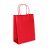 SACOLA PAPEL VERMELHA M 25X31 C/10 - Imagem 2