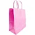 SACOLA PAPEL ROSA PRINCESA M 25X31 C/10 - Imagem 1