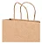 SACOLA PAPEL KRAFT 17,5X8,5X33 C/10 - Imagem 2