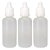 FRASCO 30ML CONTA GOTAS C/10 TRANSP C/ TAMPA BRANCA - Imagem 1
