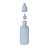 FRASCO PLAST 30ML LEITOSO C/10 CONTA GOTAS - Imagem 1