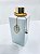 FRASCO VD QUADRADO 250ML BRANCO COM TAMPA DIFUSOR - Imagem 1