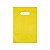 SACOLA AD 15X20 AMARELA ALCA VAZADA C/50 - Imagem 2