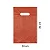 SACOLA 20X30 LARANJA ALÇA VAZADA C/100 UND - Imagem 1
