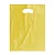 SACOLA AD 40X50 AMARELA ALCA VAZADA C/50 - Imagem 2