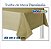 TOALHA MESA OURO 80X80 C/10 - Imagem 1