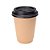 COPO TERMICO DE PAPEL KRAFT 120ML C/25 UND - Imagem 1