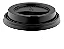 TAMPA PRETA COPO PAPEL 180ML C/25 - Imagem 2