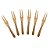 KIT MINI GARFOS BAMBU PLASVALE C/6 UND - Imagem 1