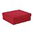 CAIXA QUADRADA VERMELHA 21X21X8,5CM UNIDADE - RD25 - Imagem 2