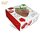 CAIXA PAPEL TORTA MORANGO 21X21X7 - Imagem 1