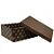 CAIXA PAPELAO DECORADA MARROM N.3 31X25X12 - Imagem 2