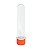 TUBETE M 40ML C/ TAMPA LARANJA C/10 - Imagem 2